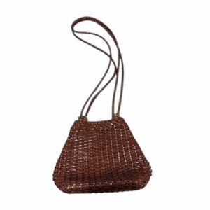 Cole Haan Leather Woven Purse